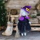 Lamb Sewing Pattern PDF – Halloween Witch Doll with Dress, Cape and Hat