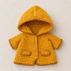 Yellow Raincoat Doll Clothes Crochet Pattern PDF – Outfit for 8–10 Inch Dolls  2. H1