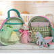 Felt Fairy Dollhouse Sewing Pattern PDF – Travel Toy Bag with Fairy Doll and Unicorn