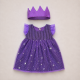 Princess Dress Sewing Pattern PDF – Doll Clothes & Crown for 13–14 Inch Dolls