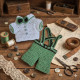 Mini Crochet Doll Wardrobe Pattern PDF – Clothes for 6–7 Inch Toys