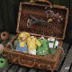 Mini Crochet Doll Wardrobe Pattern PDF – Clothes for 6–7 Inch Toys