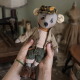 Teddy Bear Sewing Pattern PDF with Clothes – 11.4 Inch Vintage Stuffed Animal