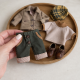 Teddy Bear Sewing Pattern PDF with Clothes – 11.4 Inch Vintage Stuffed Animal