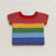 Crochet Doll Clothes Pattern PDF – Rainbow Shirt & Tulle Skirt for 7–9 Inch Dolls
