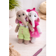 Crochet Elephant Pattern PDF – Amigurumi Doll with 2 Outfits, 8.5 Inch