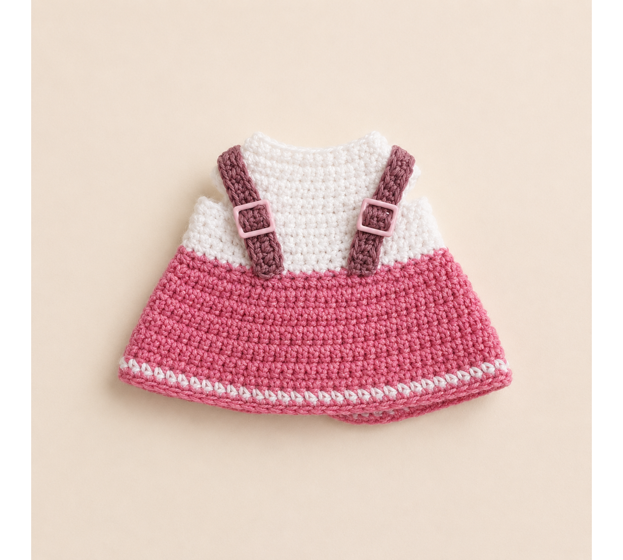 Fox Crochet Pattern PDF with Doll Clothes – Mini Amigurumi Fox & Summer Wardrobe