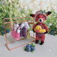 Fox Crochet Pattern PDF with Doll Clothes – Mini Amigurumi Fox & Summer Wardrobe