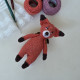 Fox Crochet Pattern PDF – Mini Amigurumi Fox, 4.7 Inch Woodland Animal