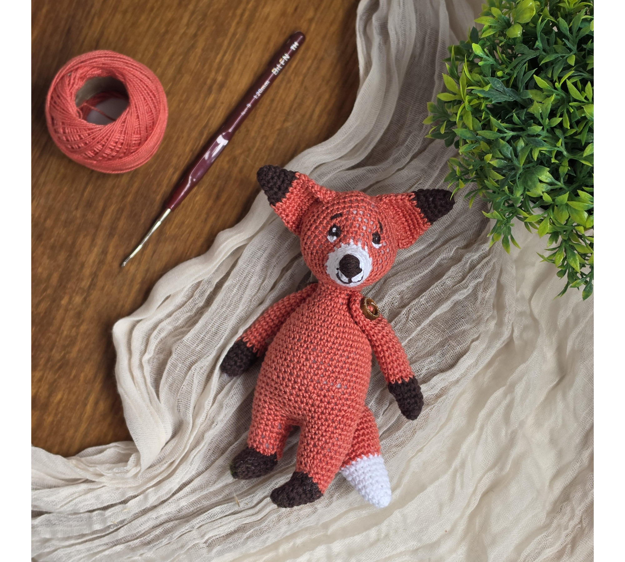 Fox Crochet Pattern PDF – Mini Amigurumi Fox, 4.7 Inch Woodland Animal Fox Crochet Pattern PDF – Mini Amigurumi Fox, 4.7 Inch Woodland Animal