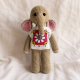 Crochet Doll Outfit Pattern PDF – Granny Square Top & Shorts for 7–9 Inch Dolls