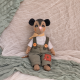 Opossum Twin Brothers Sewing Pattern PDF – 10 Inch Stuffed Animal Dolls with Clothes