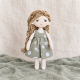 Doll Clothes Sewing Pattern PDF – 4 Little Dresses for 6.5–8 Inch Dolls
