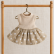 Doll Clothes Sewing Pattern PDF – 4 Little Dresses for 6.5–8 Inch Dolls