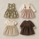 Doll Clothes Sewing Pattern PDF – 4 Little Dresses for 6.5–8 Inch Dolls