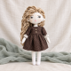 Doll Clothes Sewing Pattern PDF – 4 Little Dresses for 6.5–8 Inch Dolls
