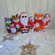 Christmas Felt Ornament Sewing Patterns PDF – 7 Holiday Animals & Santa