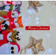 Christmas Felt Ornament Sewing Patterns PDF – 7 Holiday Animals & Santa