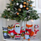 Christmas Felt Ornament Sewing Patterns PDF – 7 Holiday Animals & Santa