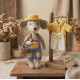 Crochet Mouse Pattern PDF – Amigurumi Mouse with Gardener Outfit